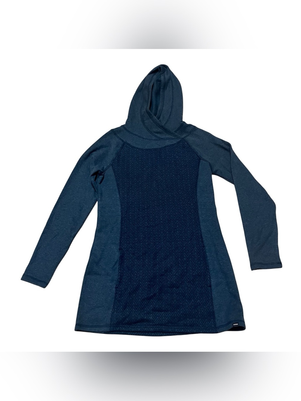 The Prana Tarane Tunic Hoodie Hemp Sweatshirt Kelp Size Medium